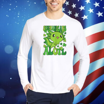 Axolotl St. Patrick’s Day Shenanigans Alotl Shirt