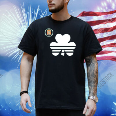 Barstool Sports Shamrock Stripes St Patrick’s Day Shirt
