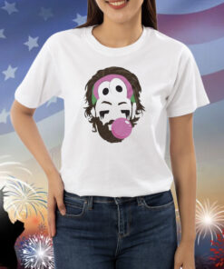 Bryce Harper Hair Flow And Bubble Blow Shirt