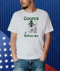 Cooper DeJean Cooper DePick Six Philadelphia Eagles Philly Shirt