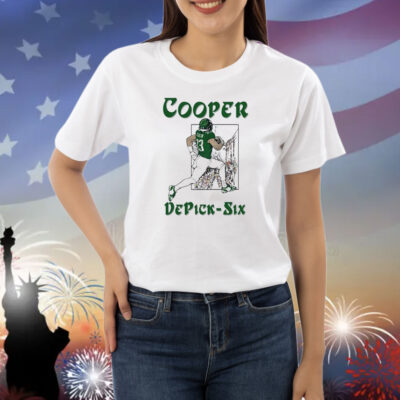 Cooper DeJean Cooper DePick Six Philadelphia Eagles Philly Shirt
