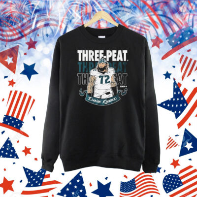 Darian Kinnard Three-Peat Philadelphia Eagles Philly Shirt