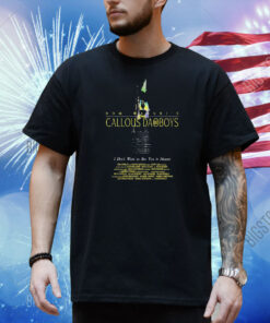 Dom Maduri’s The Callous Daoboys I Don’t Want To See You In Heaven Legion Shirt