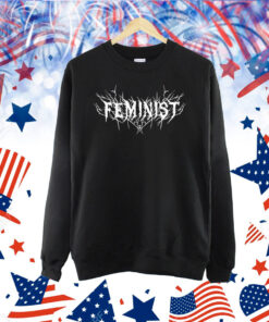 Feminist Metal Logo Shirt
