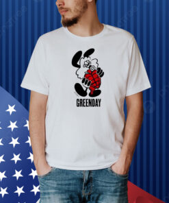 Green Day Heart-Shaped Grenade VICK Character Shirt