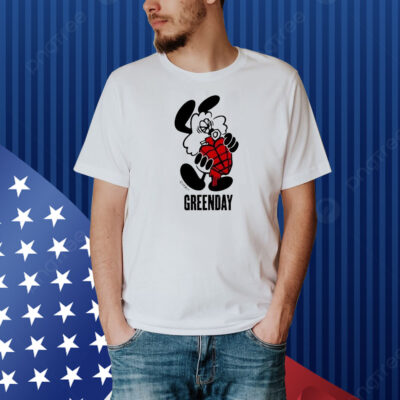 Green Day Heart-Shaped Grenade VICK Character Shirt