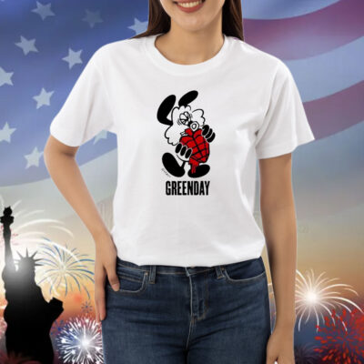 Green Day Heart-Shaped Grenade VICK Character Shirt