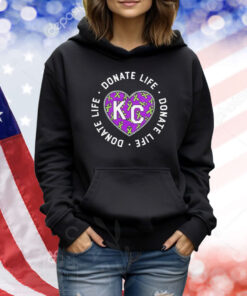 HCA x MTN Donate Life KC Heart Shirt