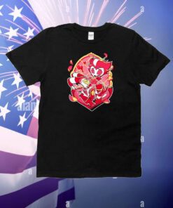 Hazbin Hotel Blitz And Stolas Valentines 2025 T-Shirt