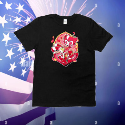 Hazbin Hotel Blitz And Stolas Valentines 2025 T-Shirt