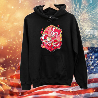 Hazbin Hotel Blitz And Stolas Valentines 2025 T-Shirt