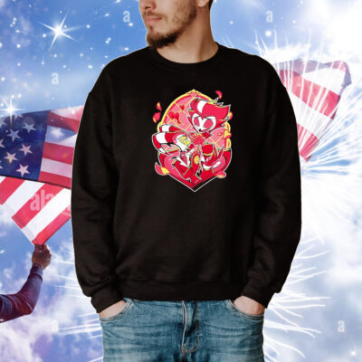 Hazbin Hotel Blitz And Stolas Valentines 2025 T-Shirt