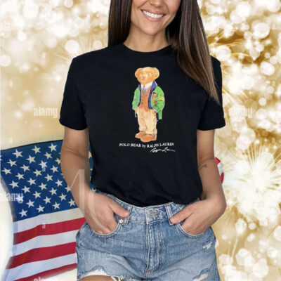 Indiana Pacers Polo Bear By Ralph Lauren Shirt