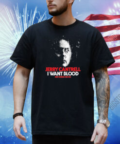 Jerry Cantrell I Want Blood North American Tour 2025 Dates Shirt