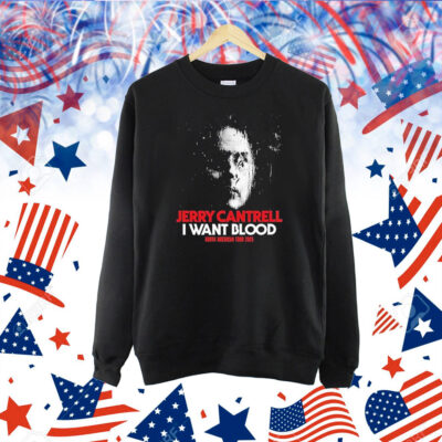 Jerry Cantrell I Want Blood North American Tour 2025 Dates Shirt