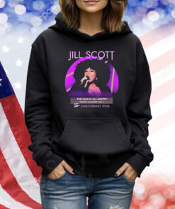 Jill Scott The Who Is Jill Scott Words & Sounds Vol 1 23 Rd Anniversary Tour Shirt