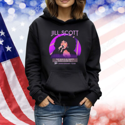Jill Scott The Who Is Jill Scott Words & Sounds Vol 1 23 Rd Anniversary Tour Shirt