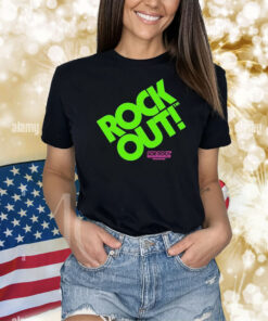 John Mayer Rock Out Outdoor Adventure Equipment Neon Shirt