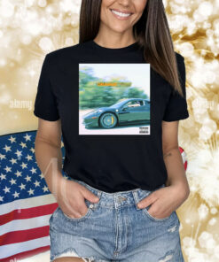 Larry June Orange Print Album Parental Advisory Explicit Content Shirt