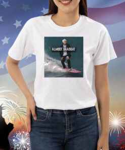 Larry Surfing Almost Shabbat Shirt
