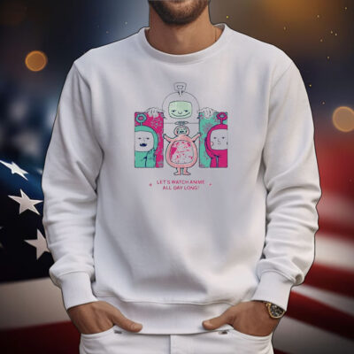 Let’s Watch Anime All Day Long From Over The Hills And Far Away… Dr. Zebra T-Shirt