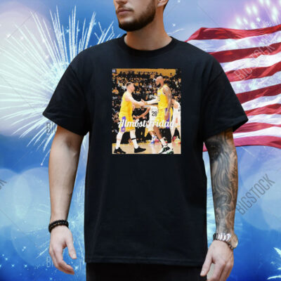 Luka Doncic X Lebron James Los Angeles Lakers Almost Friday Shirt
