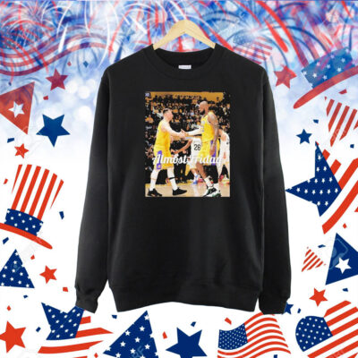 Luka Doncic X Lebron James Los Angeles Lakers Almost Friday Shirt