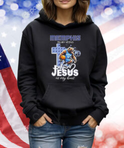 Memphis Grizzlies In My Veins Jesus In My Heart Mascot Shirt