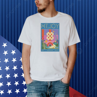 Mt.Joy Sept 24 2025 Ehploreasheville.com Arena Asheville NC Event Shirt