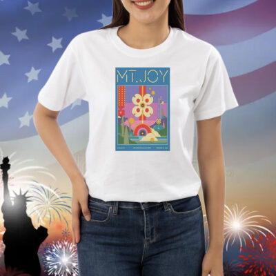 Mt.Joy Sept 24 2025 Ehploreasheville.com Arena Asheville NC Event Shirt