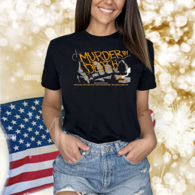Murder By Death Event Poster July 4-5, 2025 The Caverns, Pelham, TN 8th Annual Cave Shows Shirt
