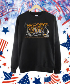 Murder By Death Event Poster July 4-5, 2025 The Caverns, Pelham, TN 8th Annual Cave Shows Shirt