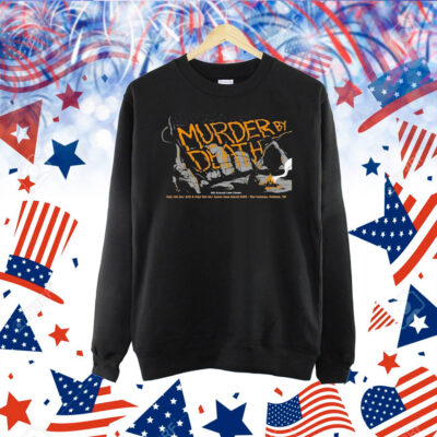 Murder By Death Event Poster July 4-5, 2025 The Caverns, Pelham, TN 8th Annual Cave Shows Shirt