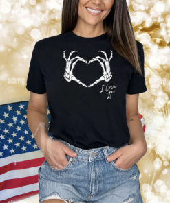 Murder With My Husband I Love It Tour Heart Skeleton Shirt