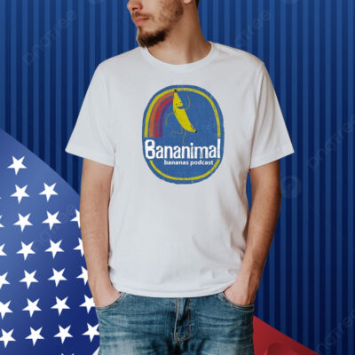 My Favorite Murder Bananas Podcast Rainbow Bananimal Shirt