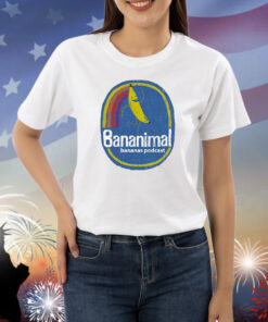 My Favorite Murder Bananas Podcast Rainbow Bananimal Shirt