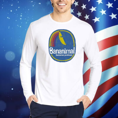 My Favorite Murder Bananas Podcast Rainbow Bananimal Shirt