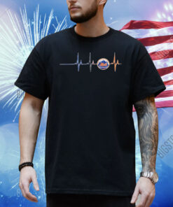 New York Mets Heartbeat Shirt
