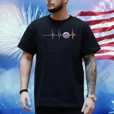 New York Mets Heartbeat Shirt