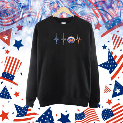 New York Mets Heartbeat Shirt