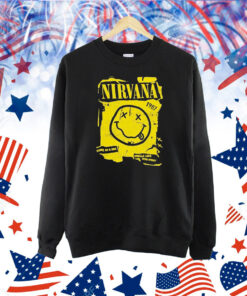 Nirvana Come As U Are Smells Like Teen Spirit Smiley 1987 Shirt