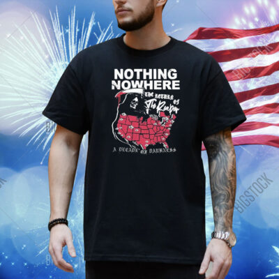 Nothing Nowhere The Return Of The Reaper A Decade Of Darkness 2025 Tour Dates Shirt