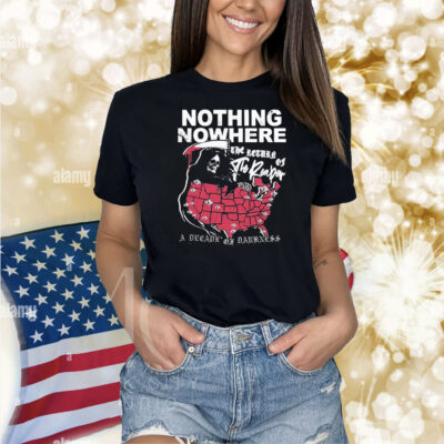 Nothing Nowhere The Return Of The Reaper A Decade Of Darkness 2025 Tour Dates Shirt