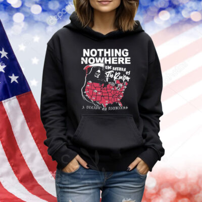 Nothing Nowhere The Return Of The Reaper A Decade Of Darkness 2025 Tour Dates Shirt