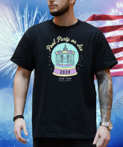 Official Beach Bunny Pool Party On Ice 2024 Thalia Hall Chicago IL Snow Shirt