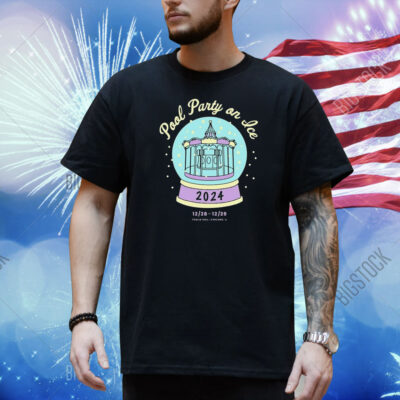 Official Beach Bunny Pool Party On Ice 2024 Thalia Hall Chicago IL Snow Shirt