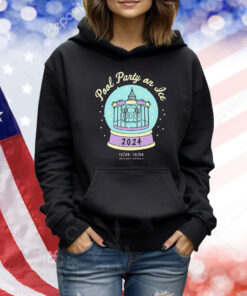 Official Beach Bunny Pool Party On Ice 2024 Thalia Hall Chicago IL Snow Shirt