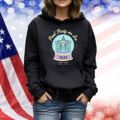 Official Beach Bunny Pool Party On Ice 2024 Thalia Hall Chicago IL Snow Shirt