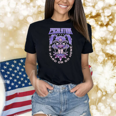Official Electric Callboy Escalation Fest 2025 Bunny Go Hard Or Go Home Shirt