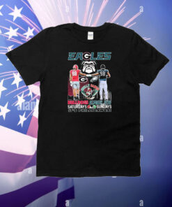 Official Jalen Carter Georgia Bulldogs On Saturdays X Philadelphia Eagles On Sundays It’s PhillyDawgs Helmet T-Shirt